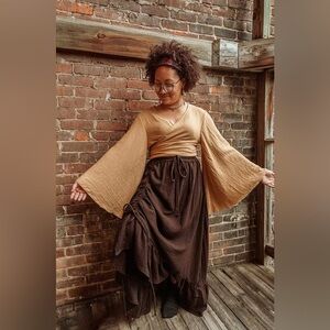 Gardenbelle Shop Valentina ruched skirt